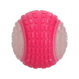 Dog Comets Hundeball, leuchtend, schwimmend, mit Quietscher, Ø 10 cm, rosa