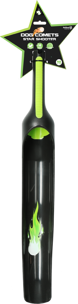 Dog Comets Ball Launcher, grün, 58 cm, für Bälle bis Ø 6 cm