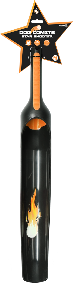 Dog Comets Ball Launcher, 58 cm, für Bälle bis Ø 6 cm, Orange