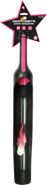 Dog Comets Ball Launcher, Länge 58 cm, für Bälle bis Ø 6 cm, rosa