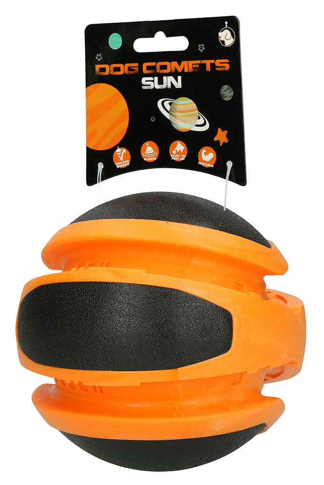 Dog Comets Hundeball, Orange, Ø 14 cm