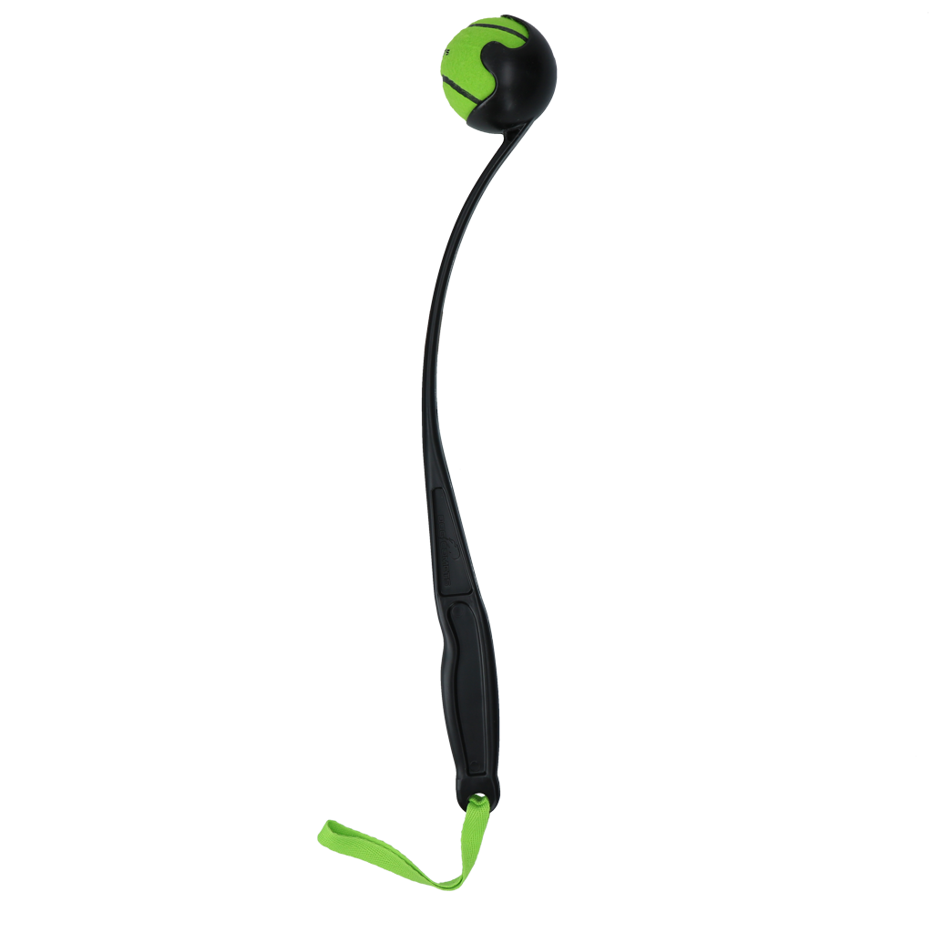 Dog Comets Ballwerfer, grün, 48 cm, inkl. Tennisball