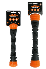 Dog Comets Wurfstock Meteor, Gummi, Orange, L, 32 cm