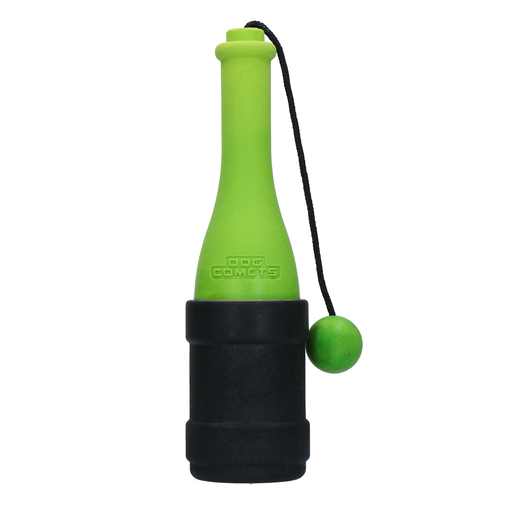 Dog Comets Apportierspielzeug Bobber, TPR-Schaumstoff, grün, 23 cm, Ø 6,2 cm