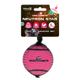Dog Comets Tennisball mit Quietscher, L, Ø 7,5 cm, rosa