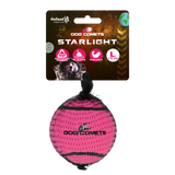 Dog Comets Tennisball, Starlight, L, Ø 7,5 cm, rosa