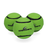 Dog Comets Tennisball, M, Ø 6 cm, grün, 3 Stk