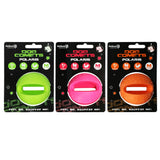 Dog Comets Hunde Ball Polaris, Naturkautschuk, grün rosa, Ø 6 cm