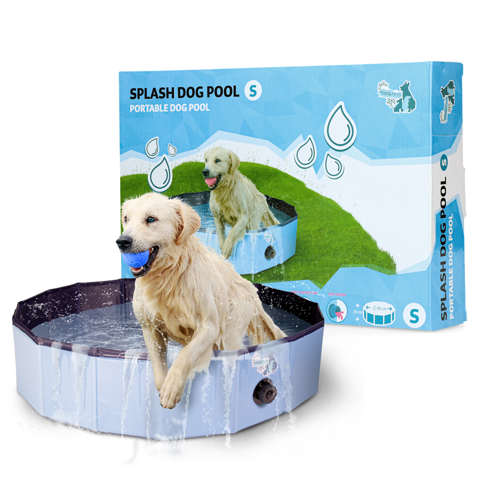 CoolPets Hundepool, Ø 80 x 20 cm