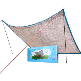 CoolPets Schattentuch, Aluminiummaterial, UV-Schutz, 283 x 212 cm