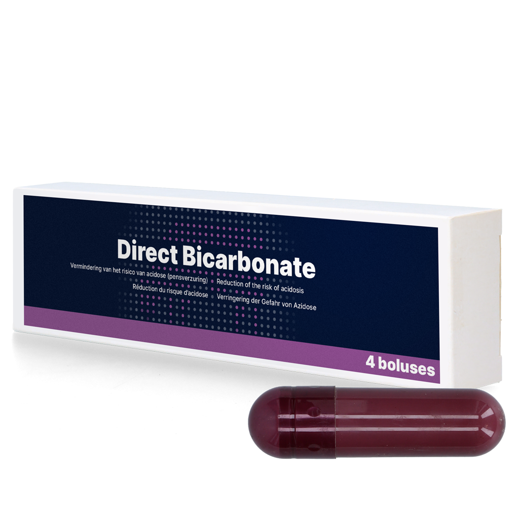 Bicarbonat-Bolus für Milchkühe, 4 x 116 g