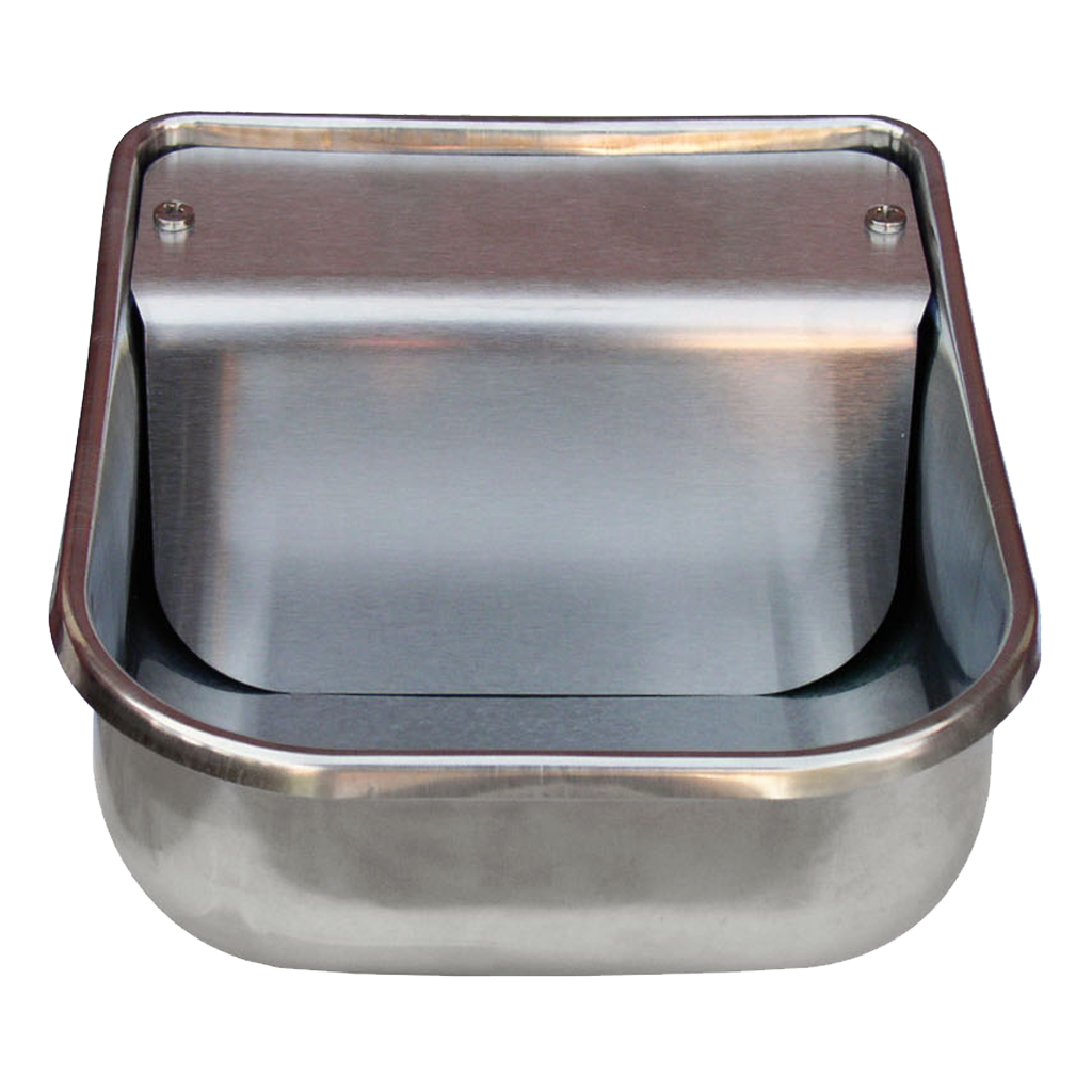 Tränkebecken Zar Cudeyo, Edelstahl, Schwimmerventil, 2 l
