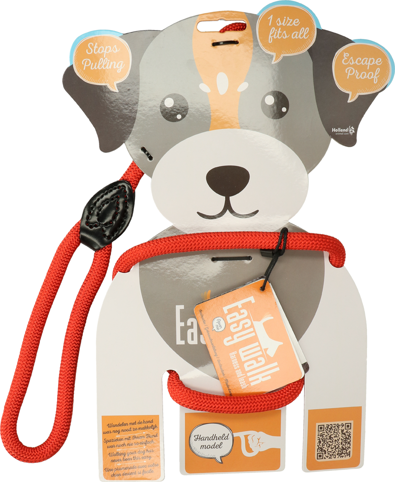 Easy Walk Hundegeschirr mit Leine, Rot, Mini, 210 cm
Easy Walk Hundegeschirr mit Leine, Rot, Regular, 270 cm