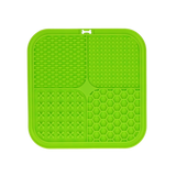 Eat Slow Live Longer Silikon Schleckmatte Quad 20 x 20 cm