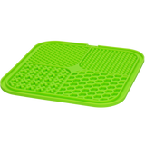 Eat Slow Live Longer Silikon Schleckmatte Quad 20 x 20 cm