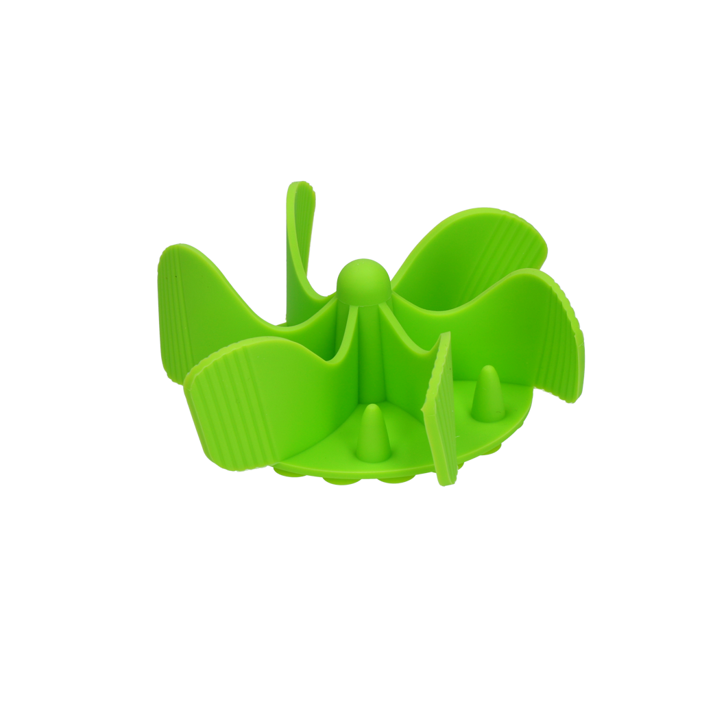 Eat Slow Live Longer Antischlingeinsatz aus Silikon Ø 17 cm