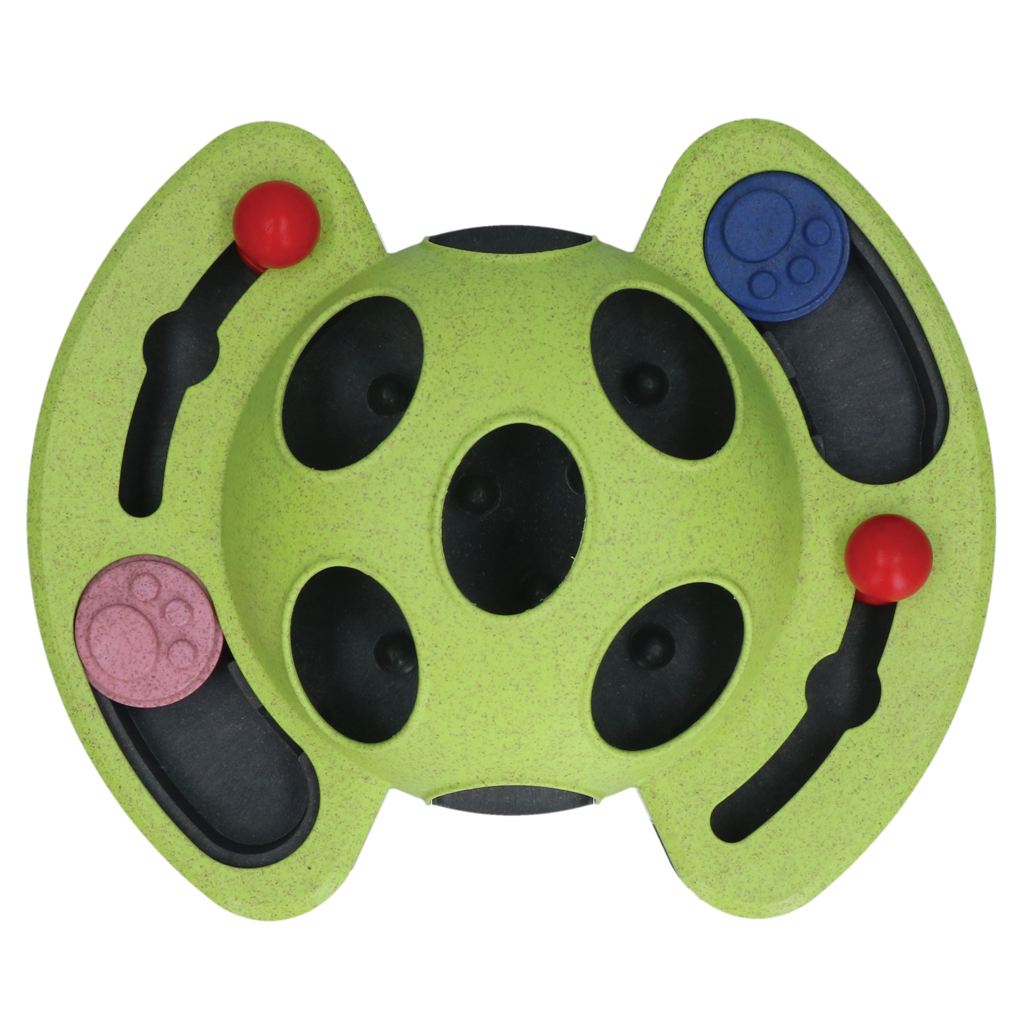 Eat Slow Live Longer Hunde Intelligenzspielzeug Puzzle Beetle, Antischlingnapf