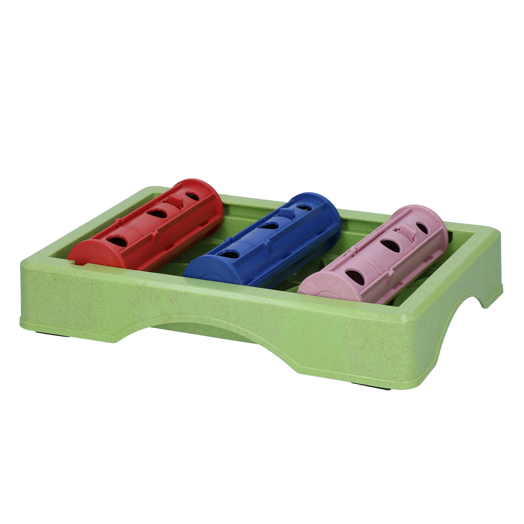 Eat Slow Live Longer Puzzle Roller, Futterpuzzle, Anti-Schling-Napf für Hunde