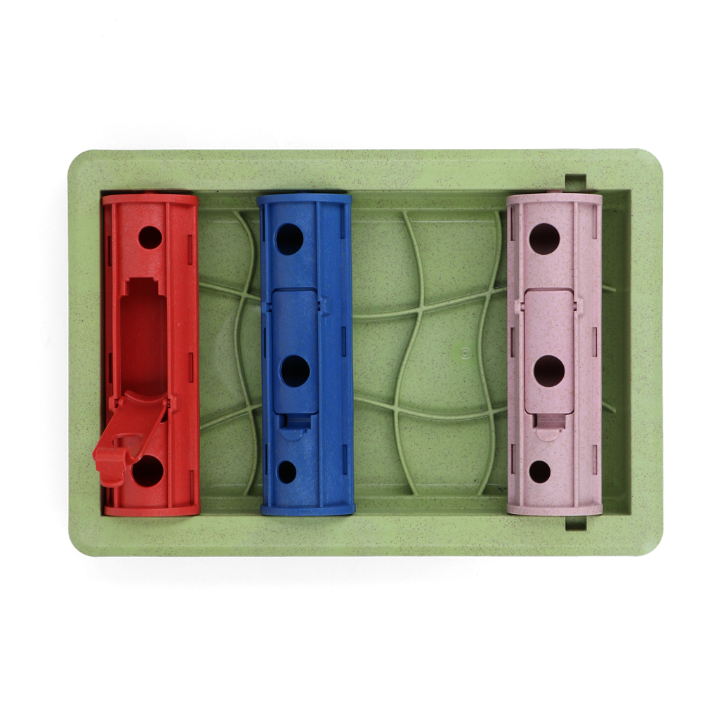 Eat Slow Live Longer Puzzle Roller, Futterpuzzle, Anti-Schling-Napf für Hunde