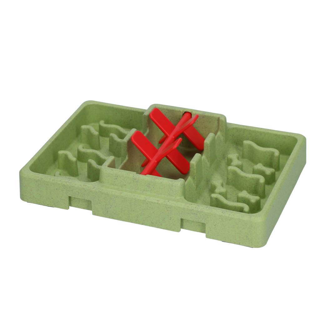 Eat Slow Live Longer Futterpuzzle Mini, Crazy River, für kleine Hunde, 13 x 19 cm