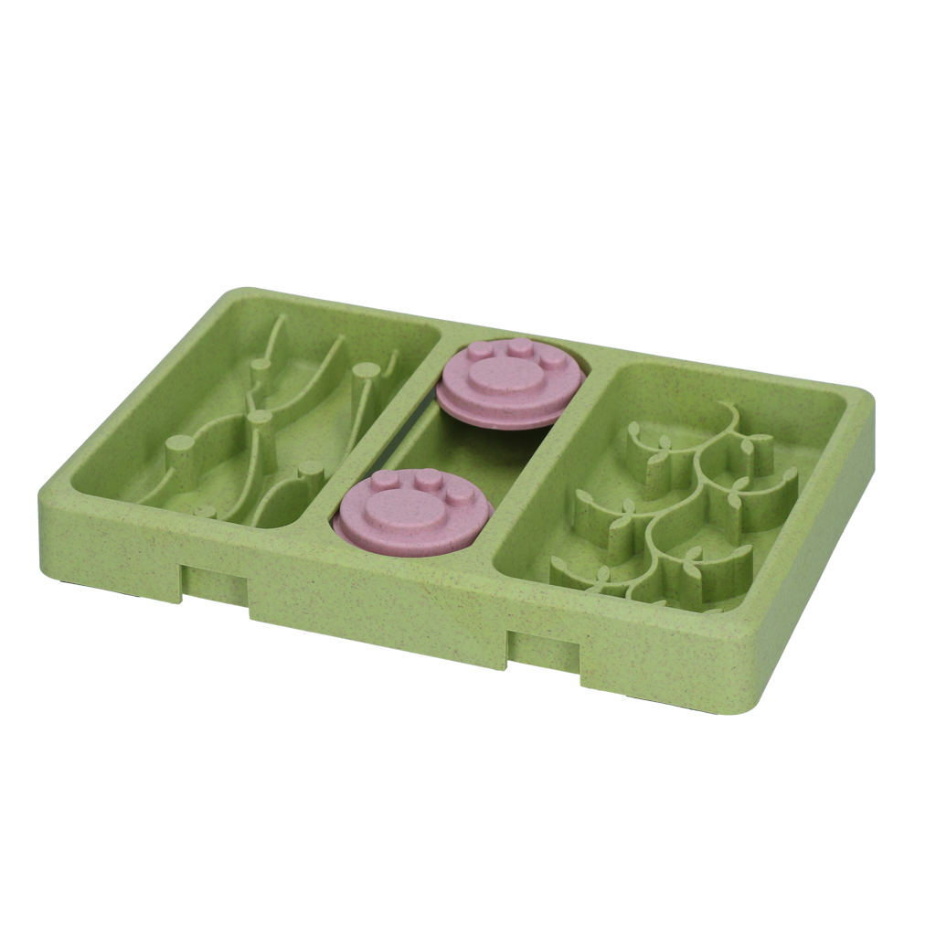 Eat Slow Live Longer Futterpuzzle Mini, Lush Jungle, 13 x 19 cm