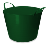vPlast Flexi Eimer V-Trug, Kunststoff — flexibler Garten- und Haushaltseimer