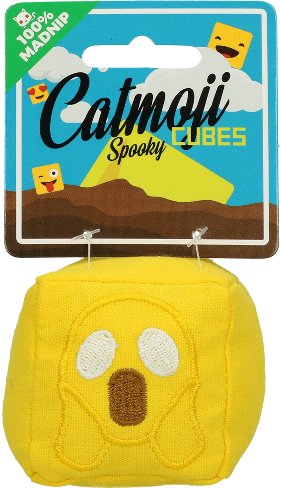 Catmoji Katzenwürfel, MADNIP-Füllung, Ø 7 cm
