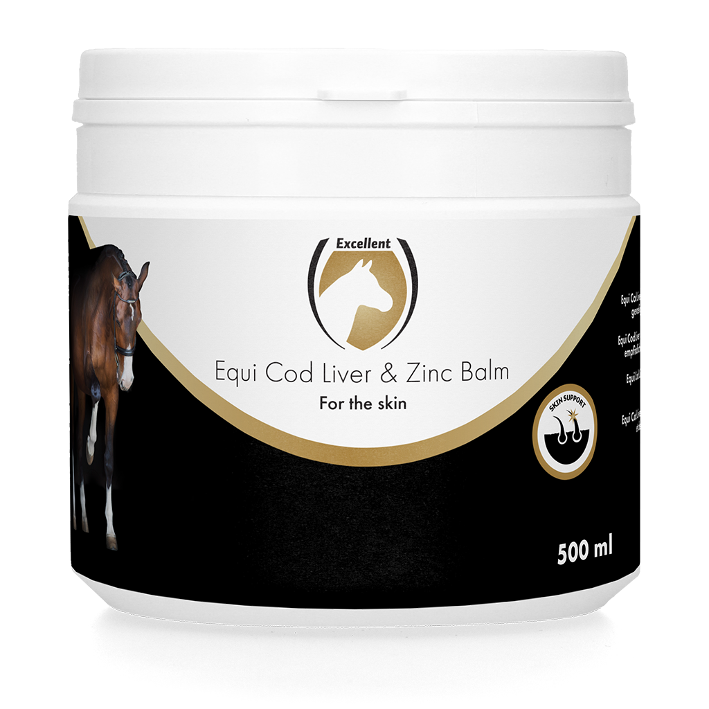 Excellent Horse Hautpflegesalbe, Lebertran, Zink, 500 ml