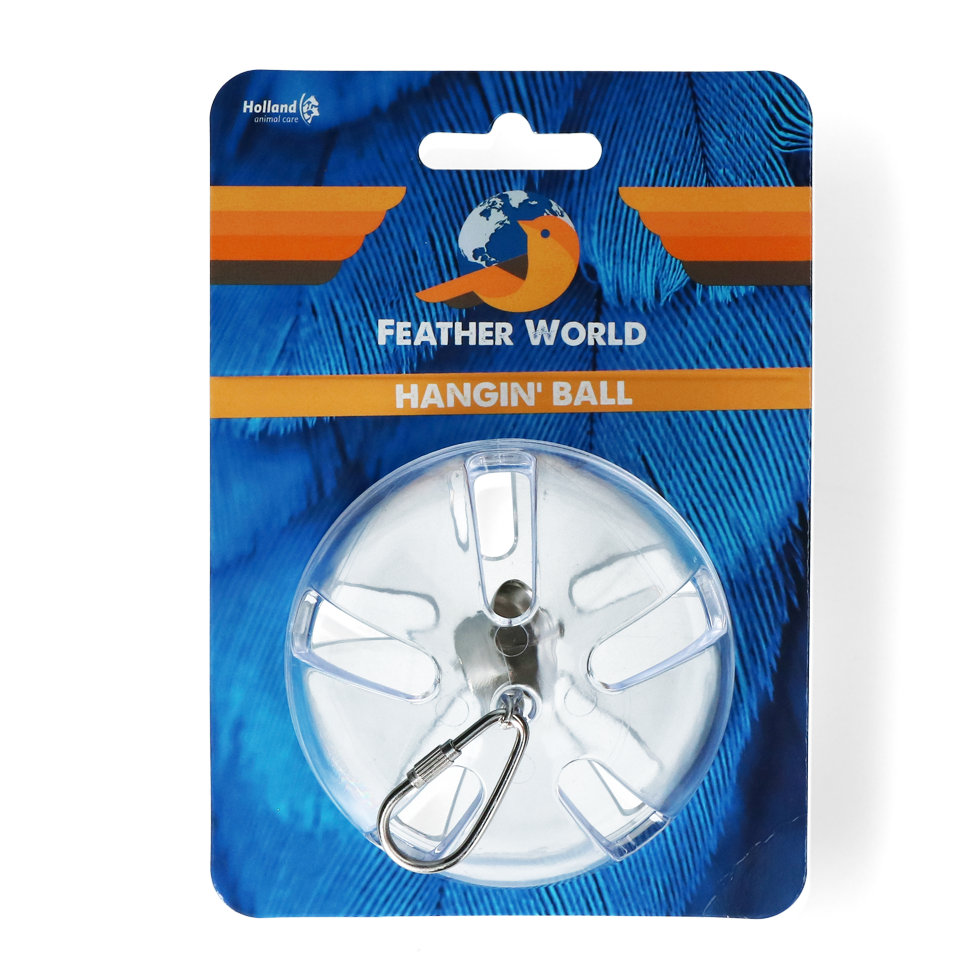 Feather World Spielball für Vögel, mit Glöckchen, 20 cm