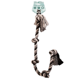 Floss Toss Dental Rope, 5 Knoten, 145 cm, Baumwolle