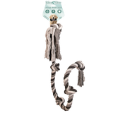 Floss Toss Dental Rope, 5 Knoten, Baumwolle, 185 cm