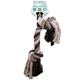 Floss Toss Dental Rope, 2 Knoten, 85 cm, Ø 5,5 cm, 1,5 kg