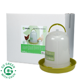 Gaun Geflügeltränke, Bio-Kunststoff, limonengrün, 10 l