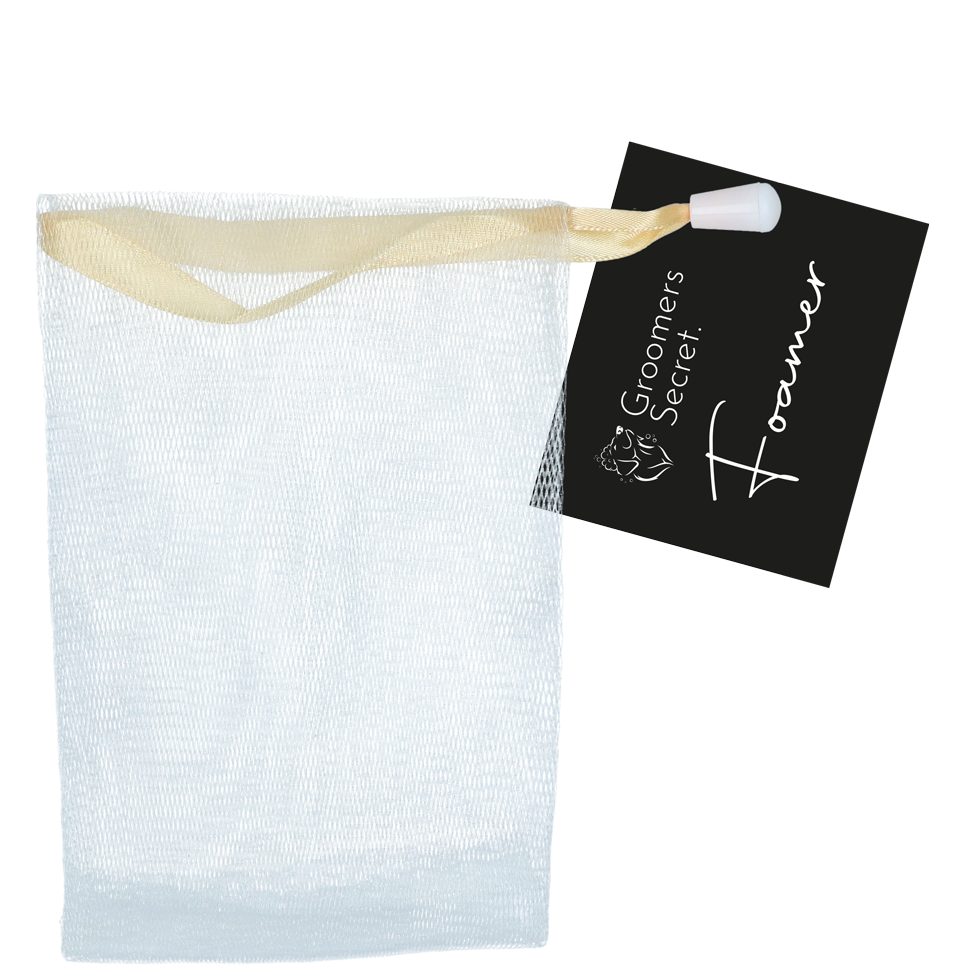 Groomers Secret Schaumnetz für Shampoo-Bars, 15 x 10 cm