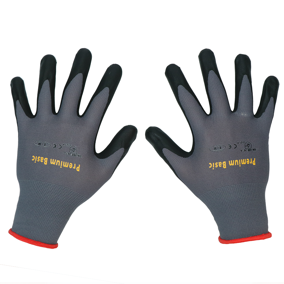 Keron Arbeitshandschuh, Nylon, Nitrilschaum, Größe M, 8