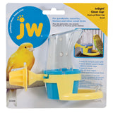 JW Clean Cup Futter- und Wassernapf, klein, Kunststoff, 7,6 x 16 cm