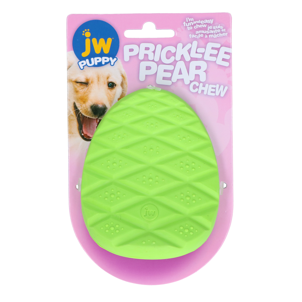 JW Kauspielzeug für Welpen, Prickl-ee Pear, Gummi