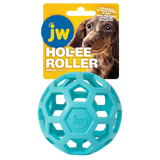 JW Hundespielzeug Hol-ee Roller, L, Ø 9 cm aus Naturkautschuk