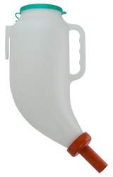 Trockenfutterflasche für Kälber, komplett
