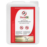 KerbEX Insektenschutz für Pferde, Rot, Icaridin 12,5 %, 5 l