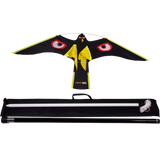 Knock Pest Vogelabwehr-Drachen Set, 120 x 60 cm, Mast 7 m