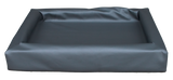 Hundebett, PU-Leder, wasserdicht, hoher Rand, 70 x 85 cm
