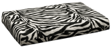 Orthopädisches Katzenbett, Zebra, 45 x 55 cm