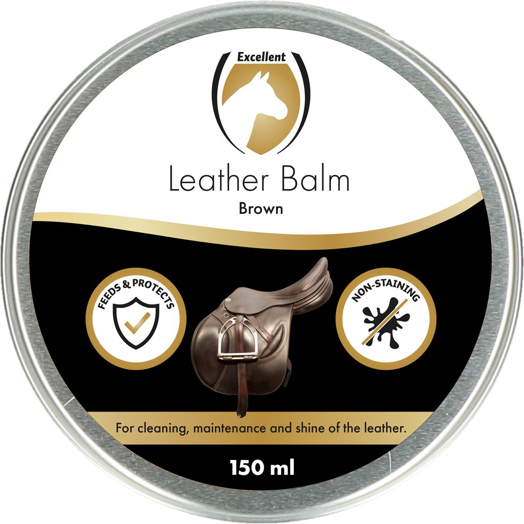 Excellent Lederbalsam, Sattelpflege, Naturell Braun, 150 ml