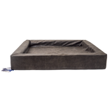 Let's Sleep Hundekorb, Comfy Cushion, L, 85 x 70 x 12 cm, Anthrazit