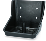 Lecksteinhalter Kunststoff, Robu, schwarz, für Lecksteine bis 10 kg
