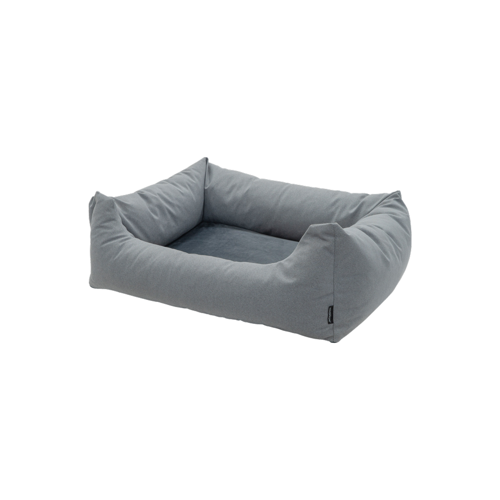 Madison Manchester Hundebett, hellgrau, S, 80 x 67 x 22 cm