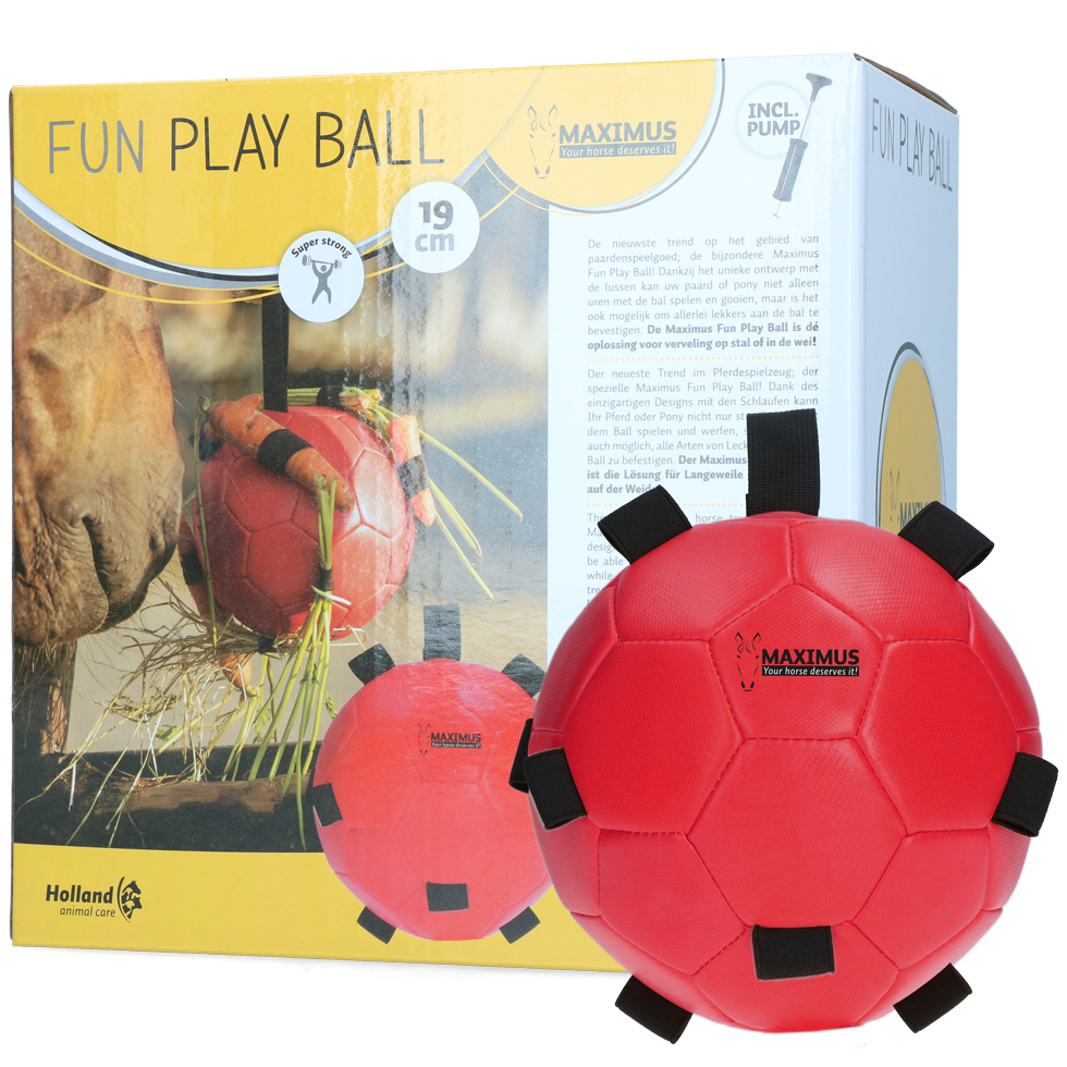 Excellent Horse Spielball, strapazierfähiger Spiel- und Kauspielball für Pferde