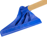 Mist- und Schmutzschaber ohne Stiel, Blau, 35 cm, Aufnahme Ø 28 mm