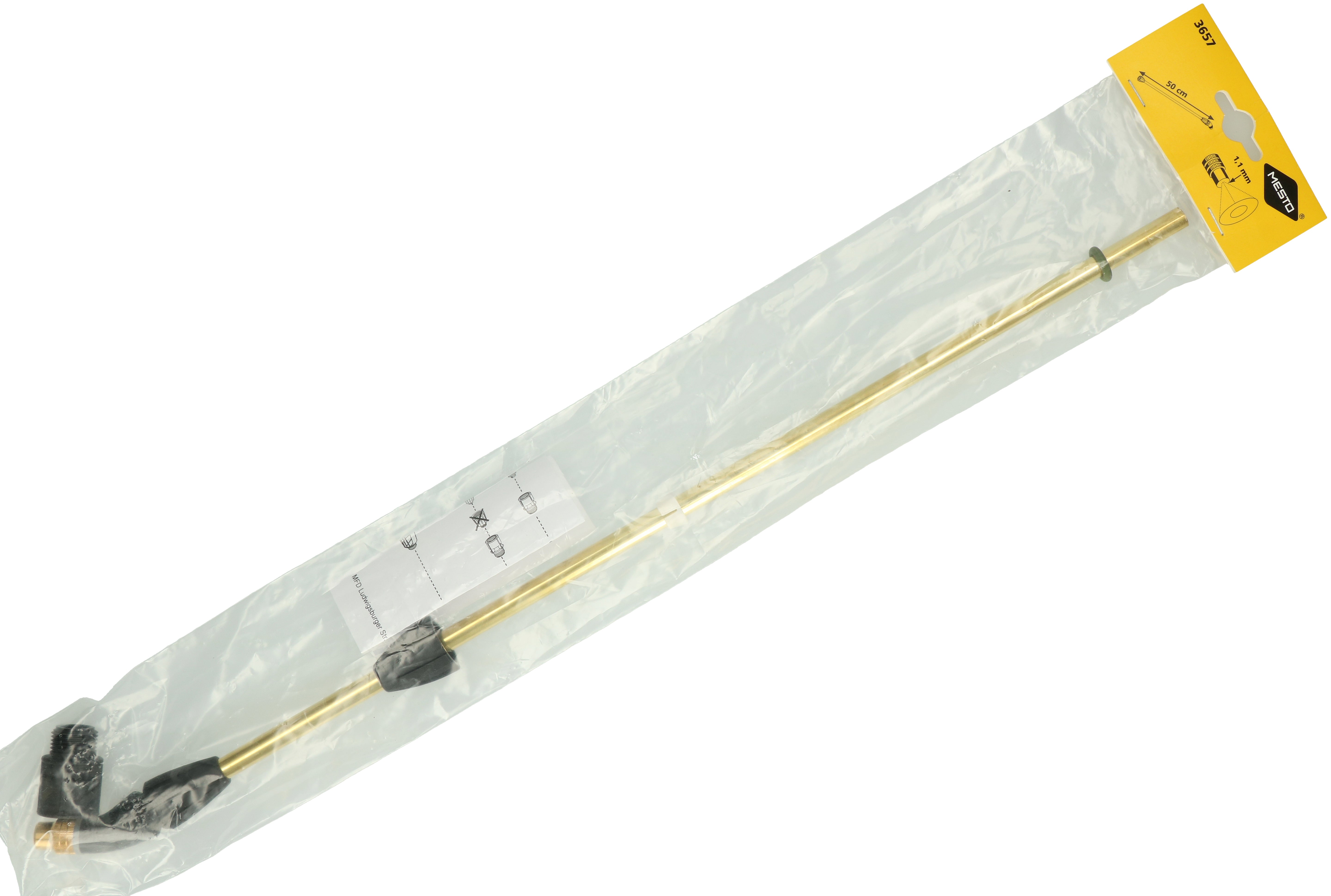 Mesto Spritzlanze mit Düse Ø 1,1 mm, 52 cm, passend für Profi Plus 5 l